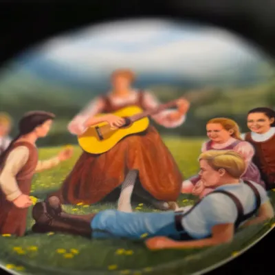 The Sound of Music Do-Re-Mi Bradford Exchange Collector Plate by T Crnkovich 1986