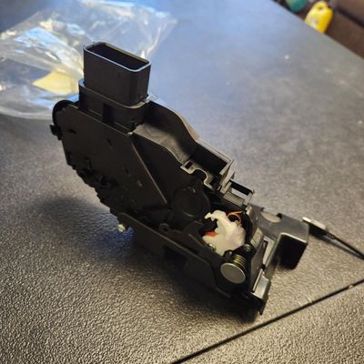 Sale Photo Thumbnail #36: Part Number CD33-21812-AA Right Front Door Lock Machine All parts are original OEM and New in Box. Please check the part number to make sure of proper fit for your vehicle.