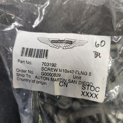 Sale Photo Thumbnail #51: Part Number 703192 Flange Head Screws 10X40Mm All parts are original OEM and New in Box. Please check the part number to make sure of proper fit for your vehicle.