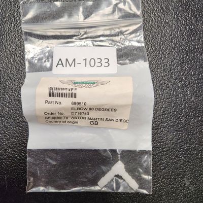 Sale Photo Thumbnail #89: Part Number 699510 90 Degree Elbow Connector All parts are original OEM and New in Box. Please check the part number to make sure of proper fit for your vehicle.