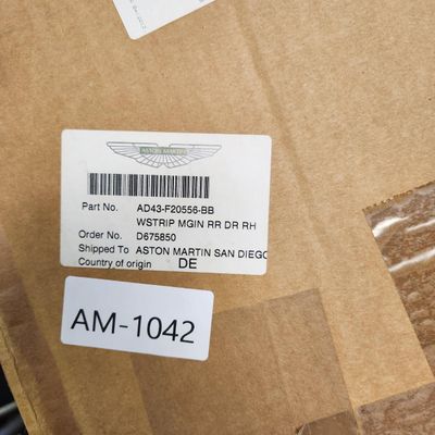Sale Photo Thumbnail #119: Part Number AD43-F20556 Adhesive Trim Strip All parts are original OEM and New in Box. Please check the part number to make sure of proper fit for your vehicle.