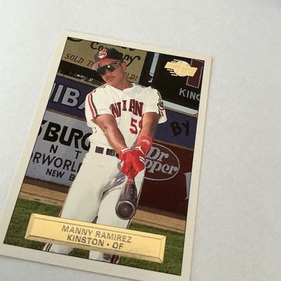 Manny Ramirez rookie baseball card