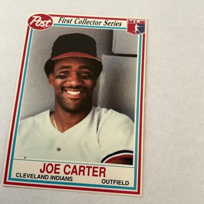 Joe Carter Baseball Card