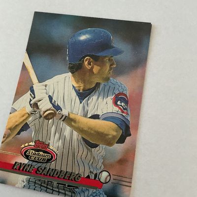 Ryne Sandberg Baseball Card HOFer