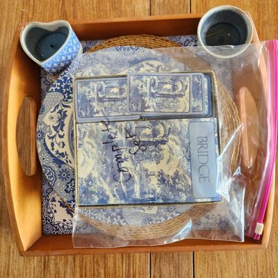 SPODE BLUE ITALIAN BRIDGE AND ENTERTAINING COLLECTION