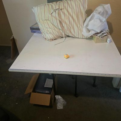 LARGE DRAFTING AND CUTTING WORK TABLE