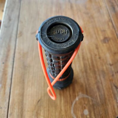 LIFE+GEAR BLACK AND ORANGE EMERGENCY LANTERN