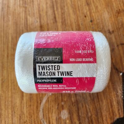 EVERBILT #18 TWISTED MASON TWINE 1,000-FOOT REFILL