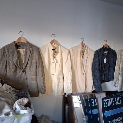 Assorted Vintage Women's Blazers and Jackets