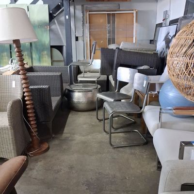 Industrial Style Metal Side Chairs