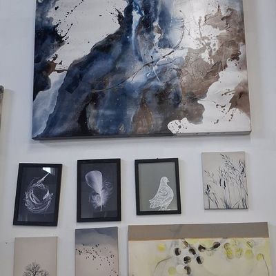 Sale Photo Thumbnail #184: Contemporary Abstract Wall Art Collection