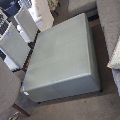 Sale Photo Thumbnail #213: Rectangular Faux Leather Storage Ottoman