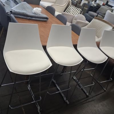 Sale Photo Thumbnail #239: Emerald Home Furnishings Neo White Bar Stool