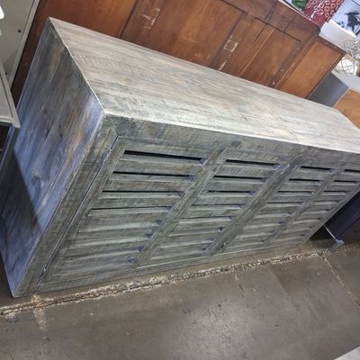 Sale Photo Thumbnail #335: Reclaimed Wood Shutter Door Sideboard