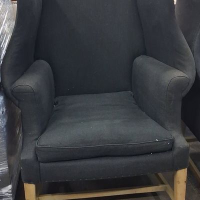 Sale Photo Thumbnail #342: Restoration Hardware Wingback Chair