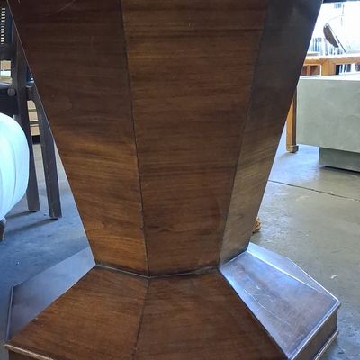 Sale Photo Thumbnail #390: Mid-Century Modern Pedestal Dining Table 2'5 highx5'x5' wide 
