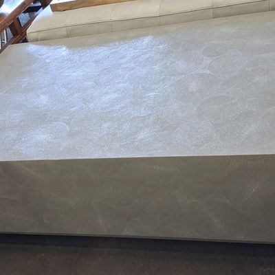 Sale Photo Thumbnail #422: Shagreen-Style Rectangular Coffee Table Goods "Snake" Shagreen