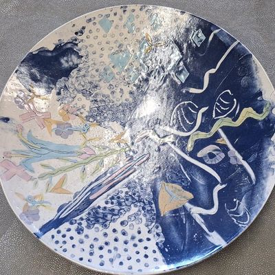 Sale Photo Thumbnail #436: Studio Pottery Decorative Platter