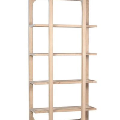 Argo coastal book shelving 4 avail - white washed DOVETAIL ARGO