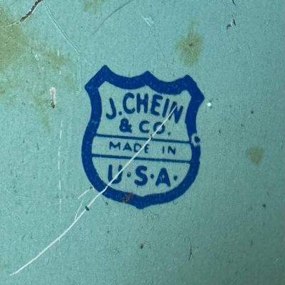 Antique Chein & Co. USA Tin-Lithograph Easter Wheelbarrow Toys