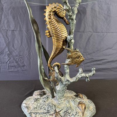 San Pacific International Seahorse End Table