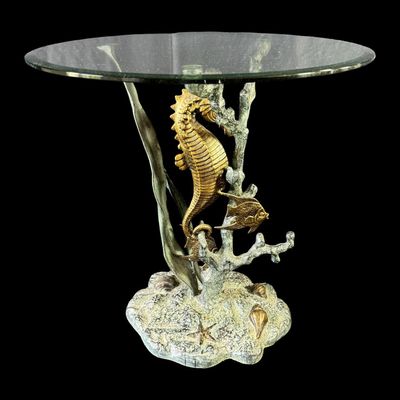 San Pacific International Seahorse End Table