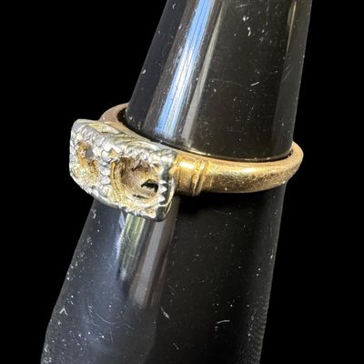 Stamped 14K Gold Vintage Ring