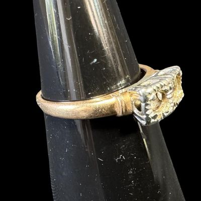 Stamped 14K Gold Vintage Ring