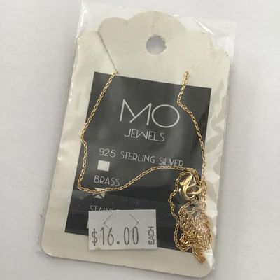 Cute, brass, tricycle, dainty necklace very cute