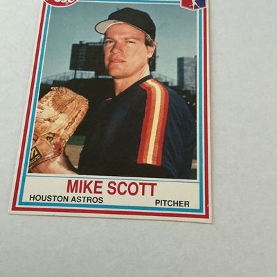 Mike Scott Baseball Card