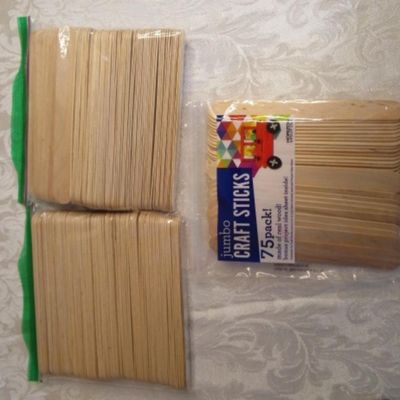 Sale Photo Thumbnail #60: Craft stick instructions included, see pictures
