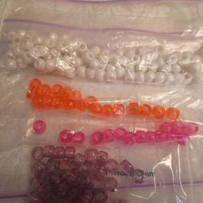Sale Photo Thumbnail #76: Specialty beads are hearts, butterflies, Noah's ark, fish, turtles & dolphins, See pictures