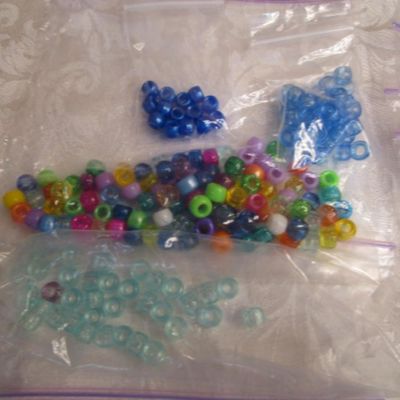 Sale Photo Thumbnail #84: Specialty beads are hearts, butterflies, Noah's ark, fish, turtles & dolphins, See pictures