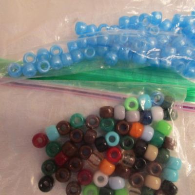 Sale Photo Thumbnail #83: Specialty beads are hearts, butterflies, Noah's ark, fish, turtles & dolphins, See pictures