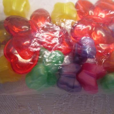 Sale Photo Thumbnail #80: Specialty beads are hearts, butterflies, Noah's ark, fish, turtles & dolphins, See pictures