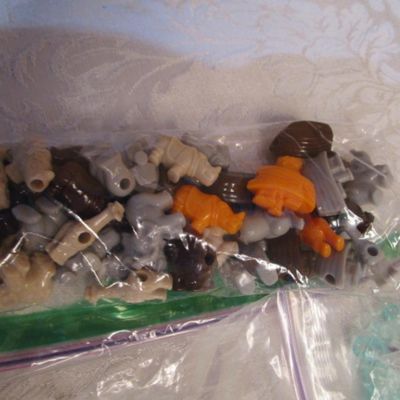 Sale Photo Thumbnail #85: Specialty beads are hearts, butterflies, Noah's ark, fish, turtles & dolphins, See pictures