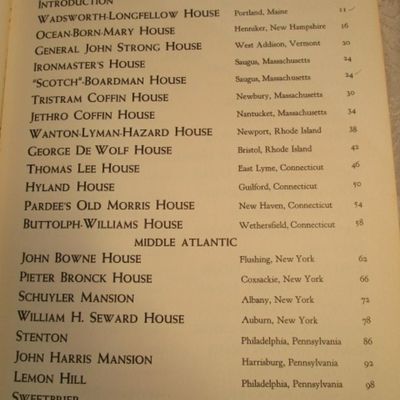 Sale Photo Thumbnail #232: "Great Houses of America" and  "The Heritage of Early American Houses", see pictures