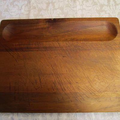 Sale Photo Thumbnail #301: 16" wide x 11-3/4" long x 1-1/2" thick, see pictures