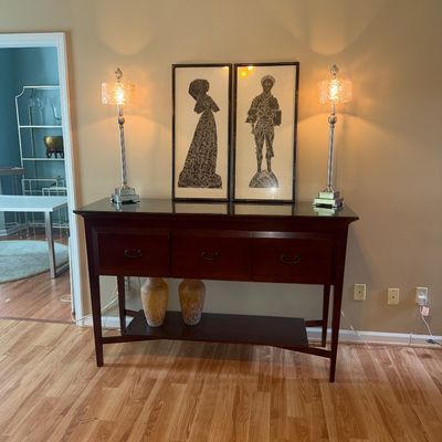 Sale Photo Thumbnail #68: Matching Dining Room Suite Buffett (or Sofa Table Counsol)