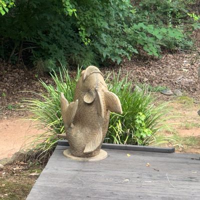 Fish Statute (Heavy Stone)