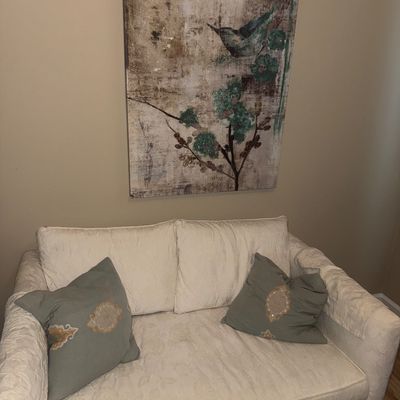 Sale Photo Thumbnail #97: Pier 1 Love Seat (Linen)