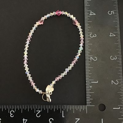 Pretty faceted bracelet