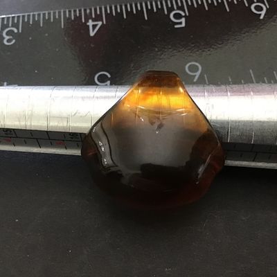 Vintage super Cool Amber Like Ring Not Tested Unique