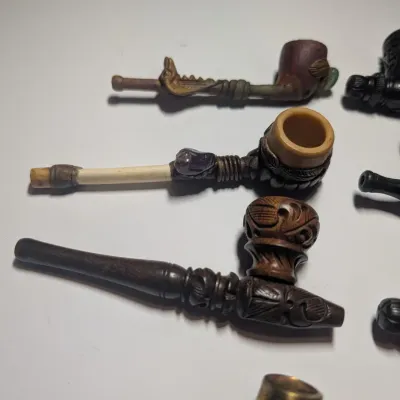 Collectible Smoking Pipes - Several Different Designs