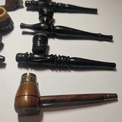 Collectible Smoking Pipes - Several Different Designs
