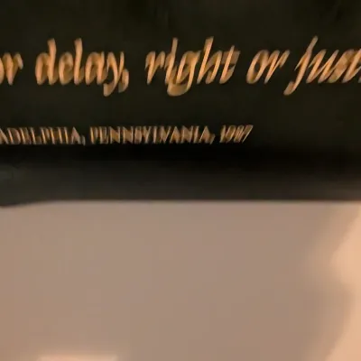 Magna Carta US Constitution Bicentennial Celebration, Phil, PA 1987 Poster