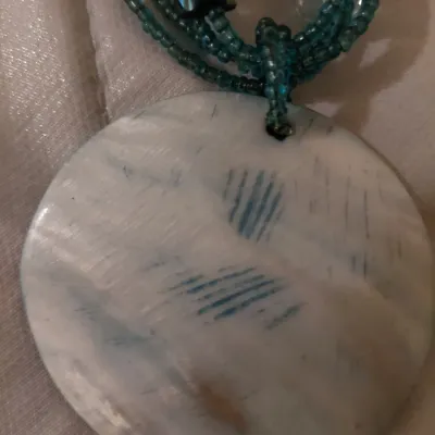 Shell and Seed Multi-Strand Necklace