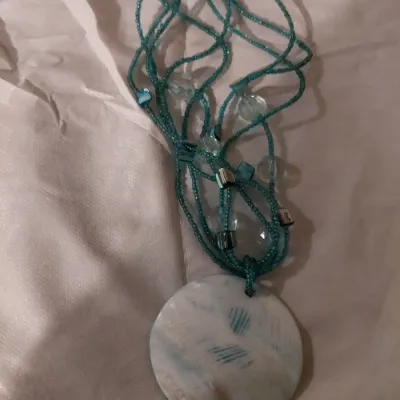Shell and Seed Multi-Strand Necklace