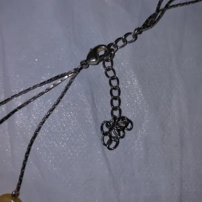 Multi Strand Lemon Quartz Crystal (Amber/Citrine) Silver Clasp