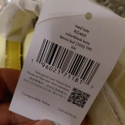Brand New Large Kate Spade Nylon Tote
